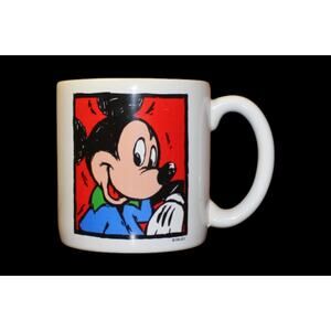 Rare Vintage Walt Disney Retro Style Mickey Mouse Collectible Oversize Mug
